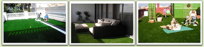 Soccer field turf
