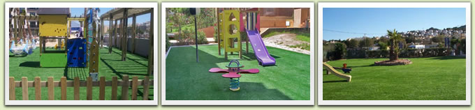 Soccer field turf